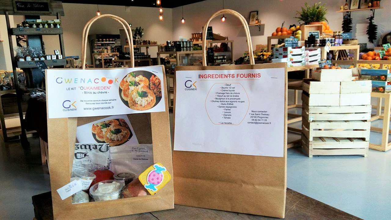 Kits "prêt à cuisiner" GWENACOOK chez TY PROD